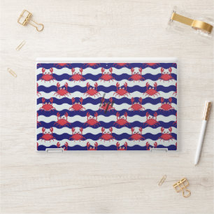 Happy Crabs Pattern HP Laptop Skin