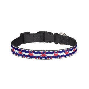 Happy Crabs Pattern Pet Collar
