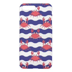 Happy Crabs Pattern iPhone 8 Plus/7 Plus Case