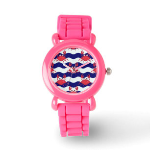 Happy Crabs Pattern Watch