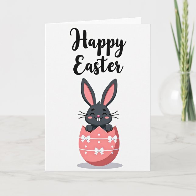 Happy Critter Egg Card (Front)