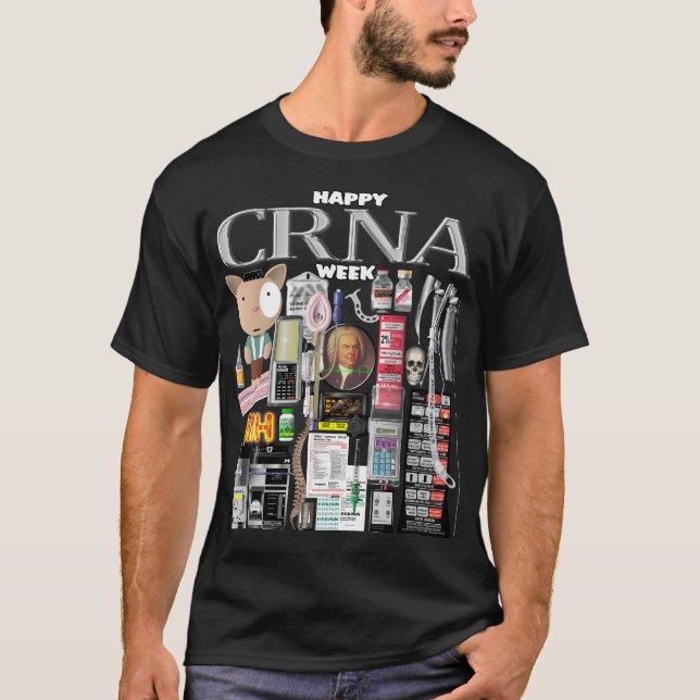 Happy CRNA Week 2024 T-Shirt (Front)