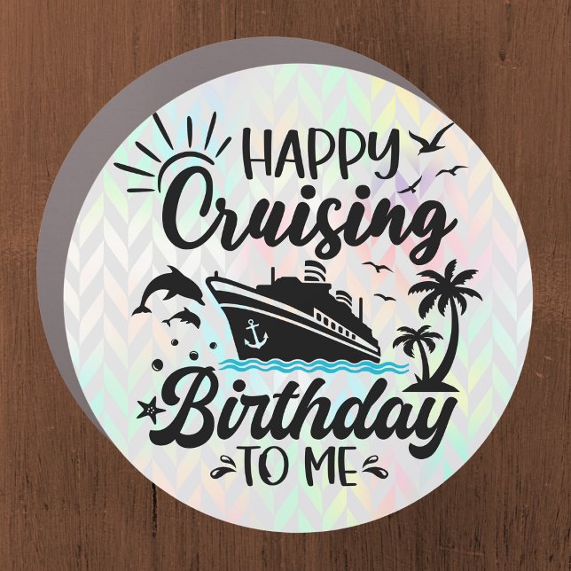Happy Cruising Birthday To Me Cruise Door Car Magnet (Creator Uploaded)