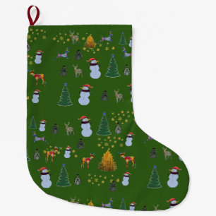 Happy Custom Christmas Stocking
