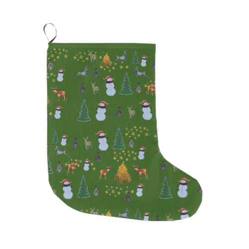 Happy Custom Christmas Stocking