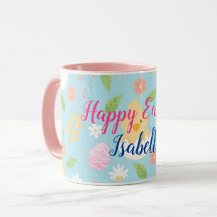 Happy Customize Easter Chicken Mug