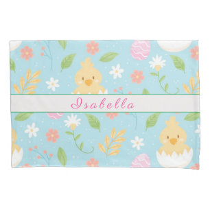 Happy Customize Easter Chicken Pillow Case