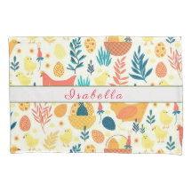 Happy Customize Easter Cute Vintage Chicken