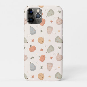 Happy Cute Pumpkin Pattern - iPhone 11 Pro Case