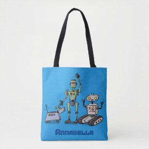 Robot Tote Bags for Sale