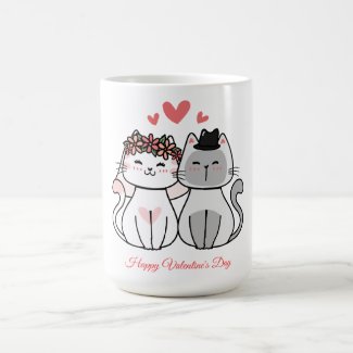 Happy Cute Valentine Mug