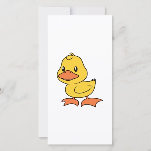 Happy Cute Yellow Duckling (Front)
