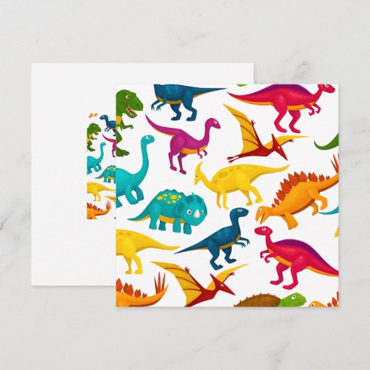 Happy cuteDino  (Front/Back)