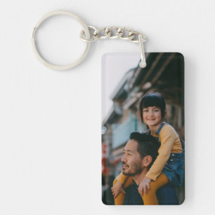 Happy Dad & Daugher Keychain