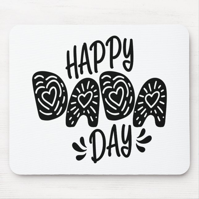 Happy Dada Day Happy Father's Day | Mouse Pad (Front)