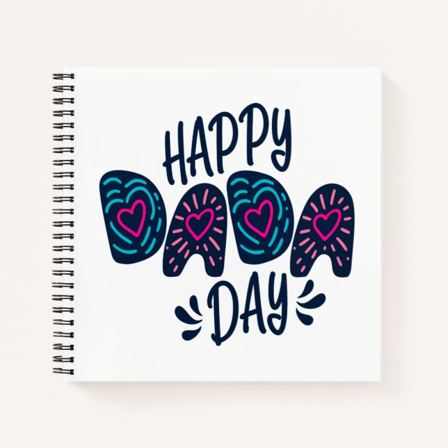 Happy Dada Day Happy Father's Day | Notebook (Front)