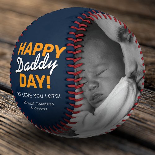 Happy Daddy Day  Fathers Day Gift Baseball