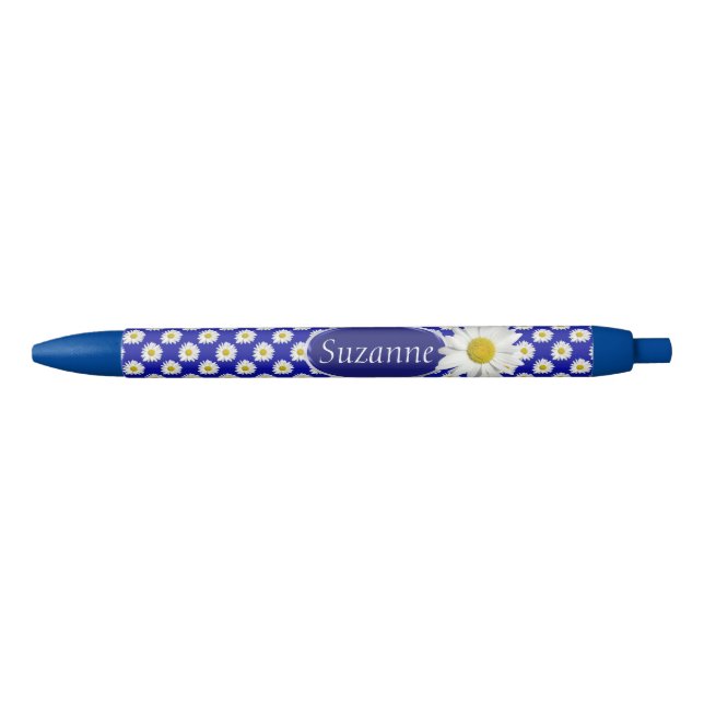 Happy Daisies with Personal Name Pen (Front)