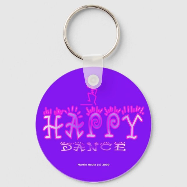 Happy Dance (2a) Keychain (Front)