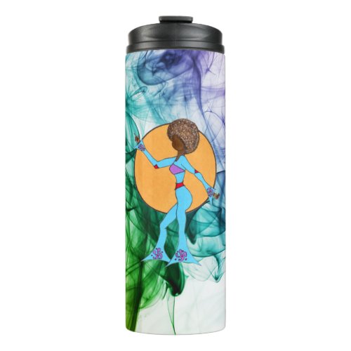 HAPPY DANCE Color Splash _ On the go Thermal Tumbler