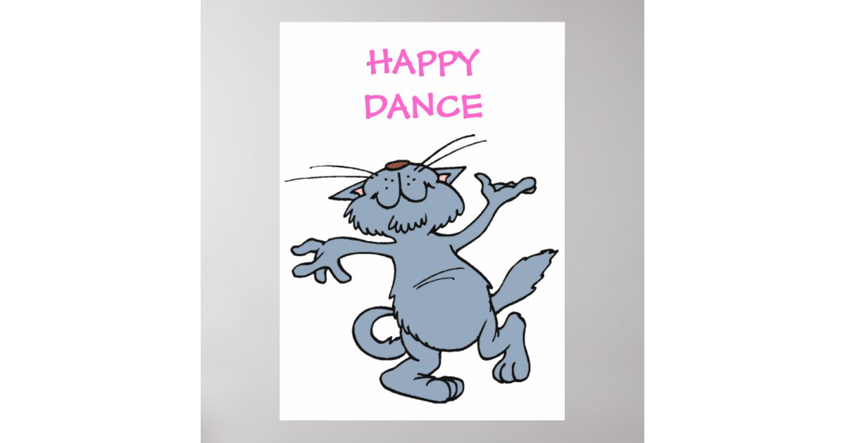 cat happy friday dance