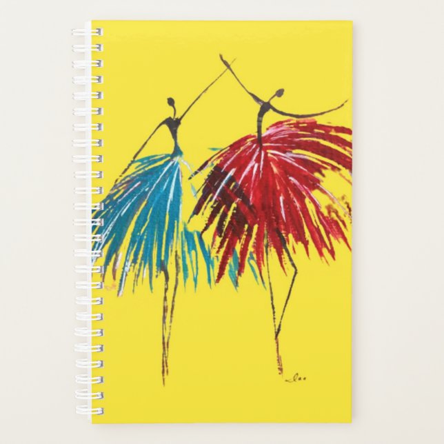 Happy Dance - Spiral Planner (Front)