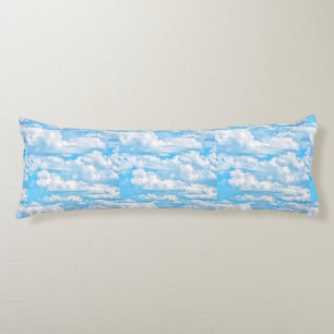 Happy Dancing Sunny Clouds Decor Body Pillow
