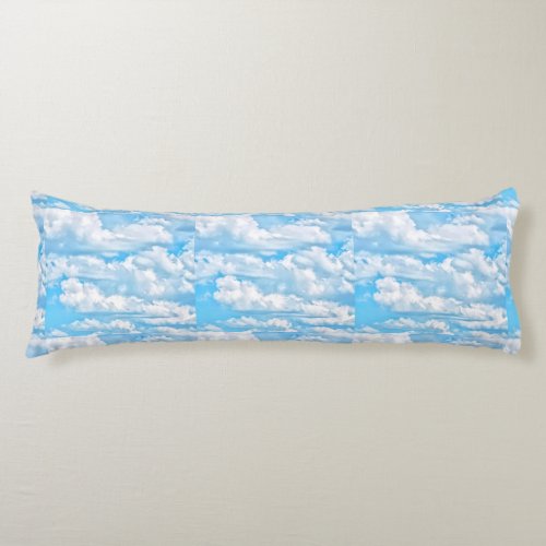 Happy Dancing Sunny Clouds Decor Body Pillow