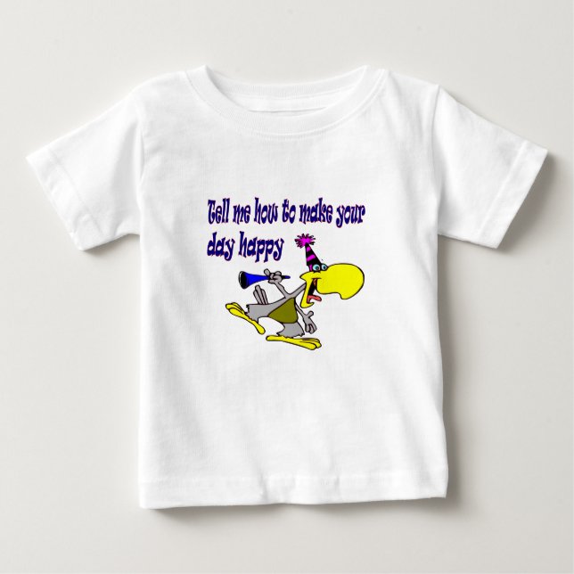 happy day baby baby T-Shirt (Front)
