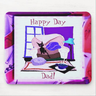 Happy Day Dad Mousepad