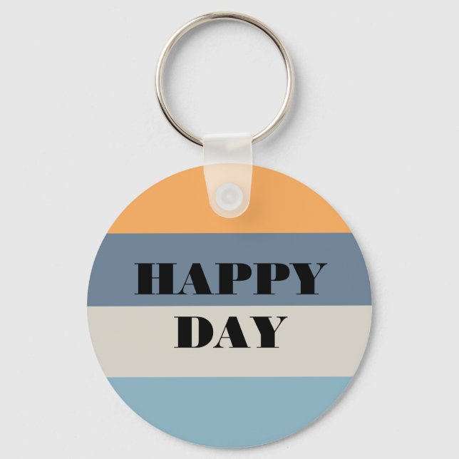 Happy Day Keychain (Front)