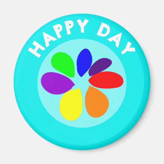 HAPPY DAY MAGNET (Front)