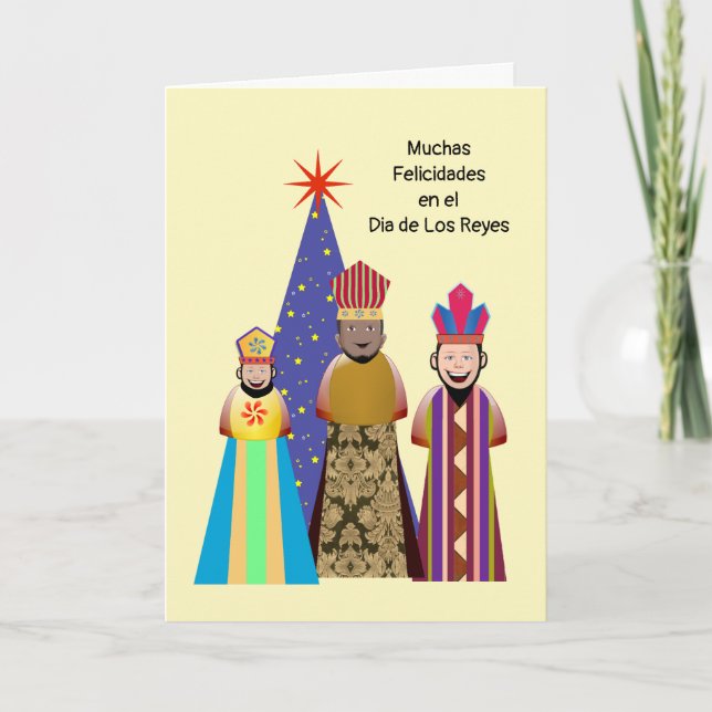 Happy Day of Kings Child Card (Front)