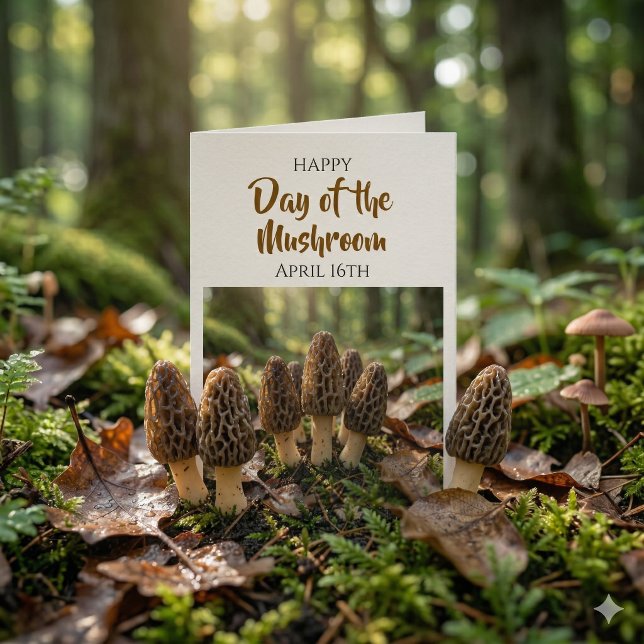 Happy Day of the Mushroom! April 16th Card (Creator Uploaded)