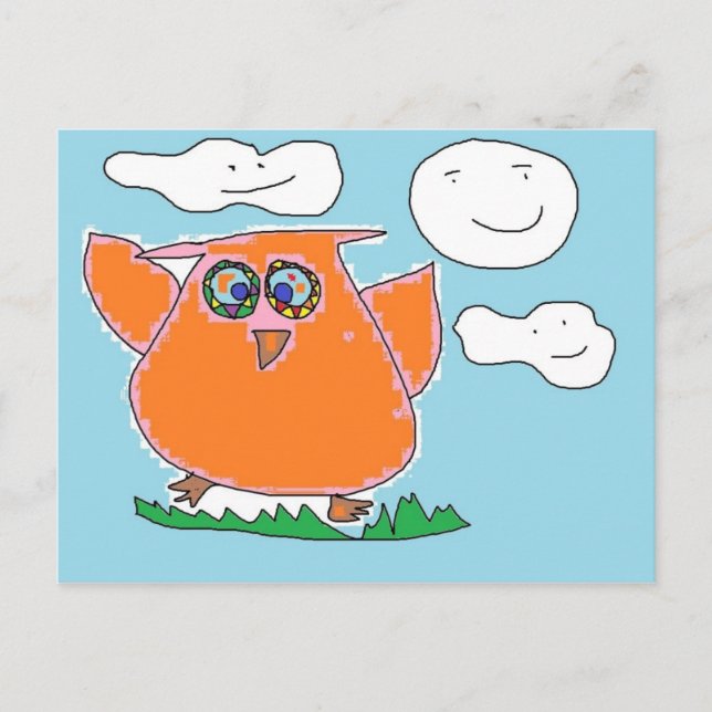 happy day owl cards (Front)