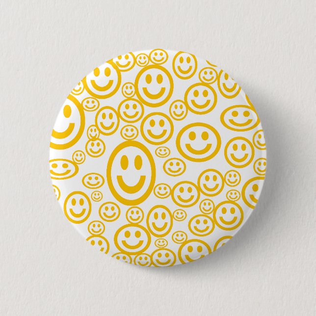 Happy Day_ Pinback Button (Front)