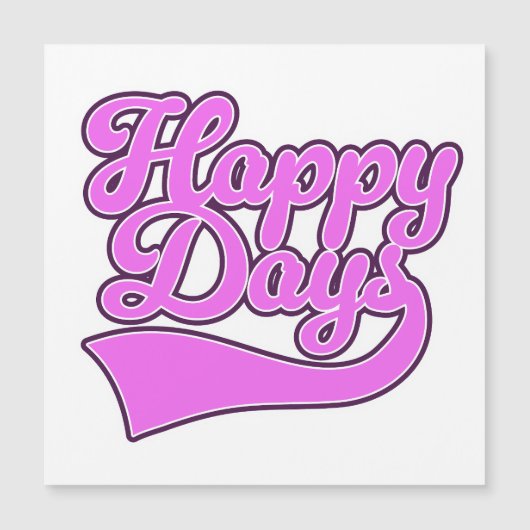 Happy Days (Front)