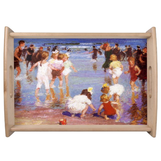 Happy Days at the Beach Serving Tray (Front)