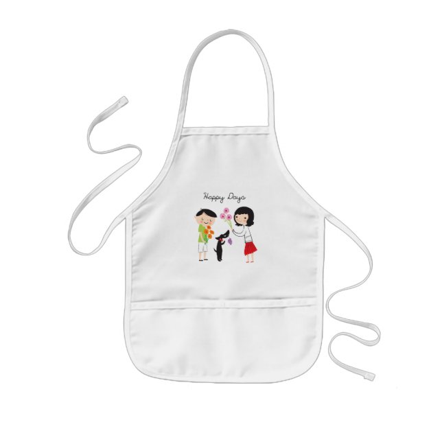 Happy Days Coco & Us Kid's Apron (Front)