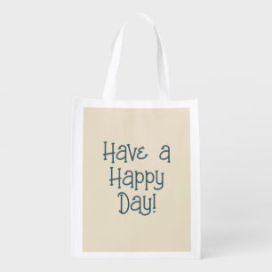 Happy Days Grocery Bag