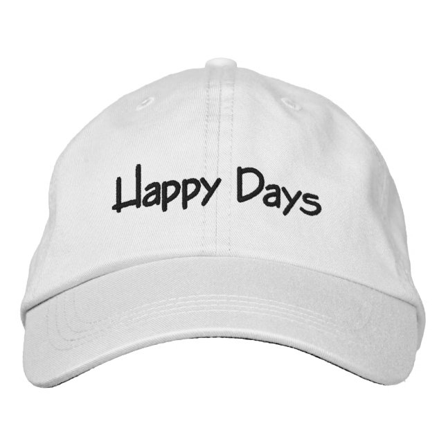 Happy Days Hat (Front)