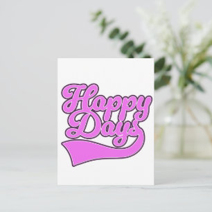 Happy Days Holiday Postcard