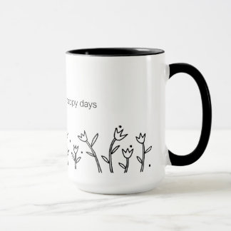 Happy Days Mug - Sarah Fielke BOM 2016