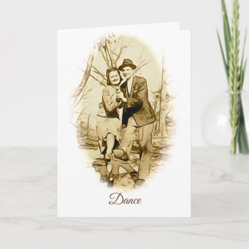 Happy Days Vintage Anniversary Greeting Card