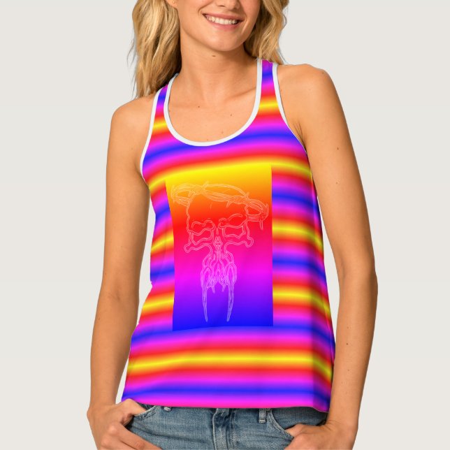 Happy Death Tank Top (Front)