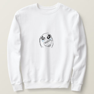 Happy Derp Meme Sweatshirt