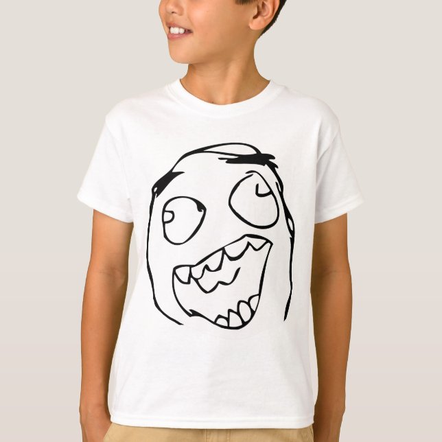 Happy derp -meme T-Shirt (Front)