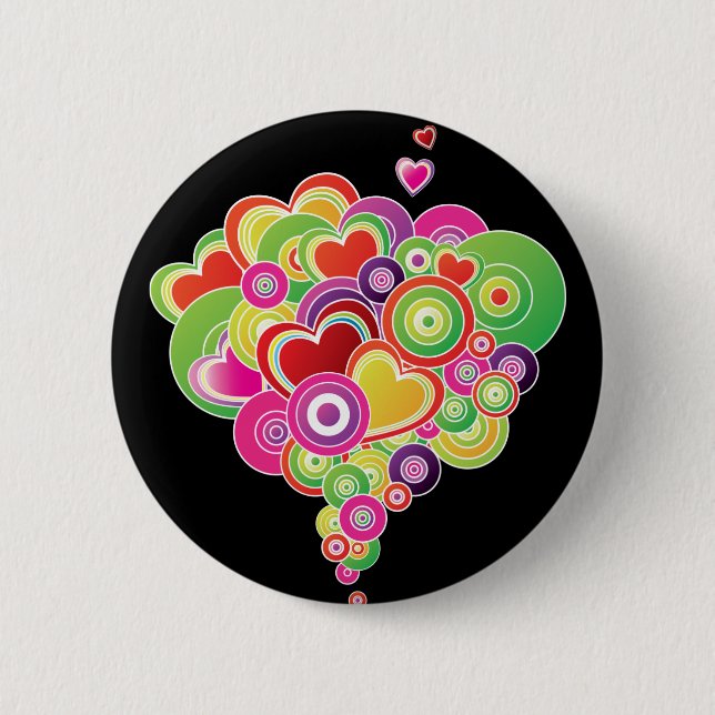 Happy design button (Front)