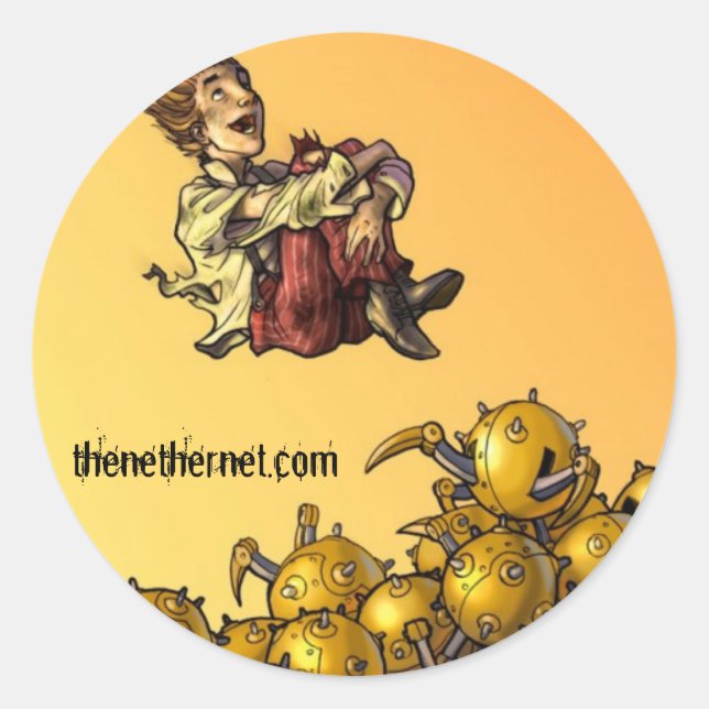 Happy Destroyer Sticker (Front)