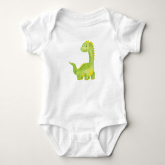 Happy Dino Baby Bodysuit